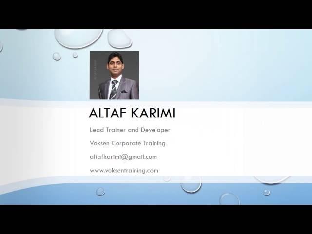 Microsoft Excel Top 5 highly and most useful shortcut keys Altaf Karimi Voksen Corporate Training