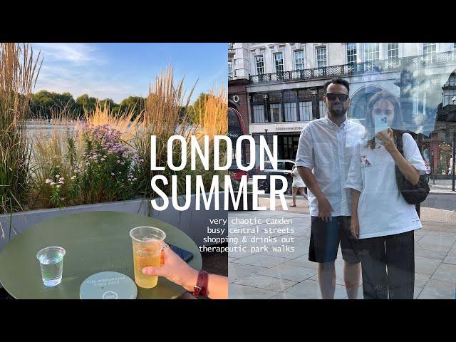 London vlog I walking around central London, shopping, enjoying the summer