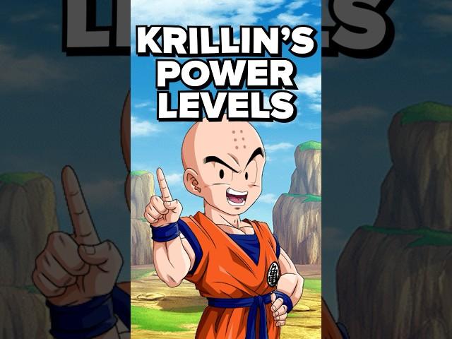 Every Canon Krillin Power Level