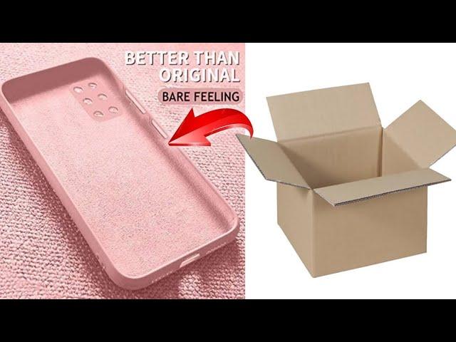 how to make phone cover at home | mobile phone cover making at home | make phone cover use cardboard