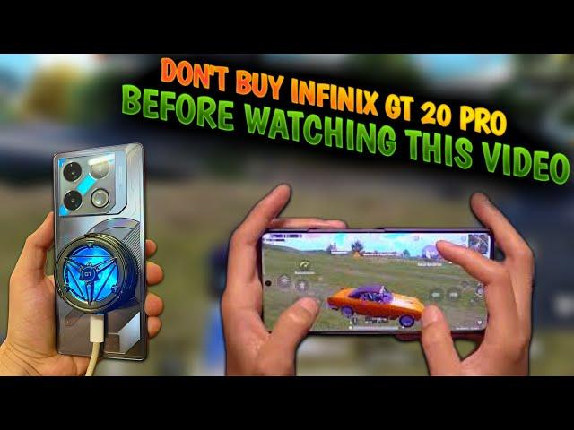 INFINIX GT 20 PRO BGMI GAMING TEST | INFINIX GT 20 PRO PUBG TEST