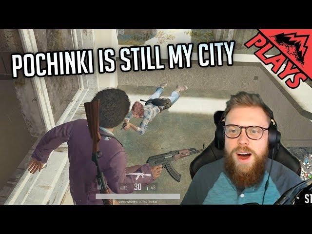 Pochinki Is Still My City - PlayerUnknown's Battlegrounds Gameplay #166 (PUBG TPP Squad Games)