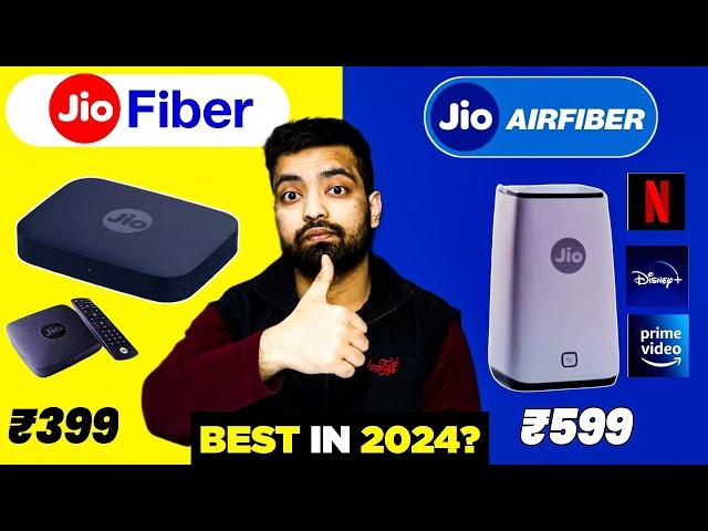 Jio Fiber Vs Jio AirFiber In 2024  Installation, Charges, Plans, Speed - Full Details