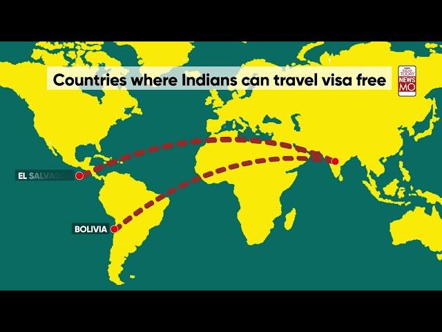 Countries That You Can Visit Visa-Free On Indian Passport | #NewsMo | India Today