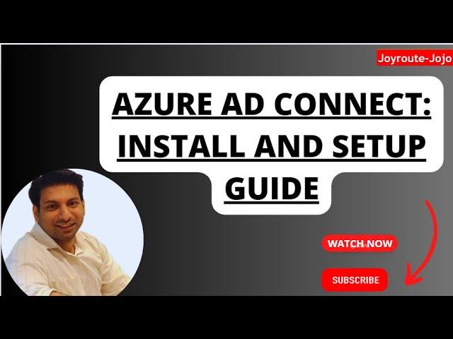 How to Install and Configure Azure AD Connect to Sync On Premises AD Users|| Microsoft Entra Connect