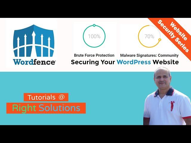 How To Secure Your WordPress Website  - Wordfence Security Plugin Tutorial