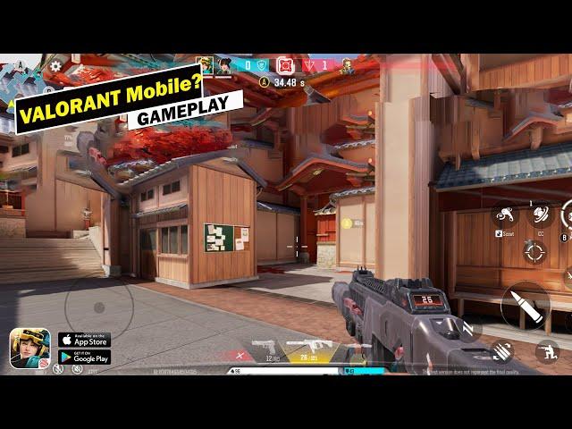 Hyper Front (Valorant Mobile) Gameplay Android & iOS | Valorant Mobile Gameplay