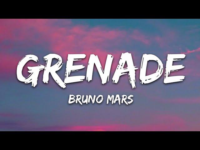 Bruno Mars - Grenade (Lyrics)