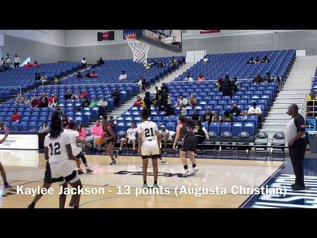 Augusta Christian 48, Butler 41 - 100 Black Men Thanksgiving Classic