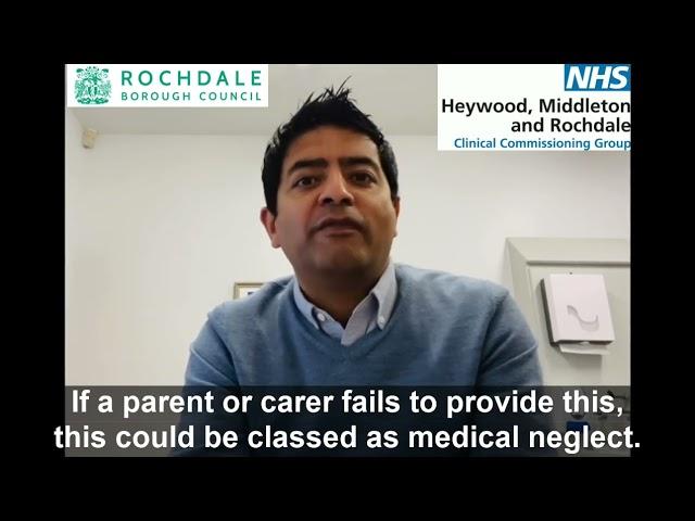 Dr Bodrul Alam  discusses child medical neglect