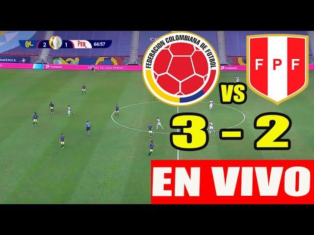 EN VIVO COLOMBIA VS PERU (3-2) | COPA AMERICA 2021 | TERCER LUGAR