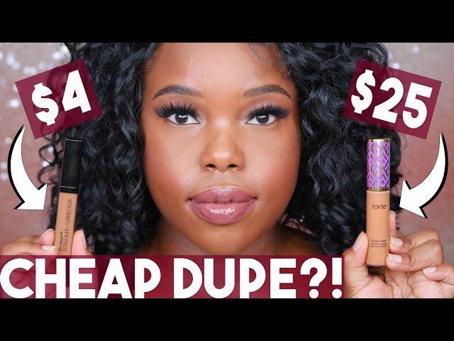 CHEAP DUPE? Tarte Shape Tape VS Wet N Wild Photo Focus Concealer