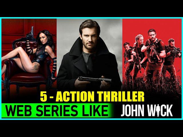 Top 5 Amazing Web Series Like JOHN WICK (Action at Peak)| 5 Greatest Action Web Series In The World