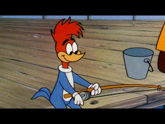 Woody is the Best Fisherman! | 2.5 Hours of Classic Episodes of Woody Woodpecker