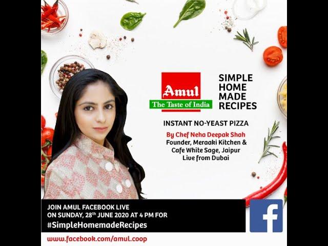 Chef Neha Deepak Shah, Episode 582: #SimpleHomemadeRecipes Facebook Live