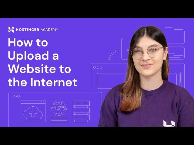 How to Upload a Website to the Internet