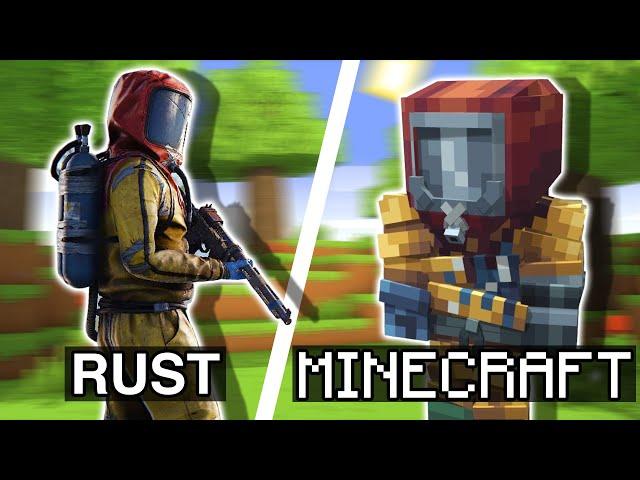 RUST IN MINECRAFT IS CRAZY!!!