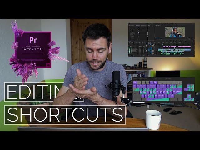 Premiere Pro Video EDITING SHORTCUTS I use MOST OFTEN