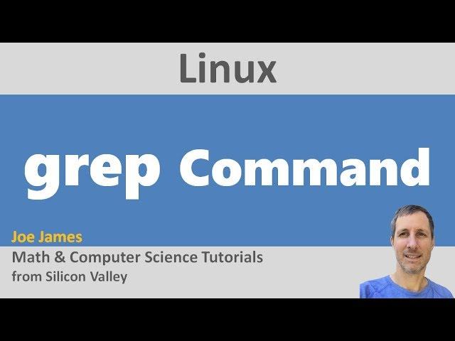 Linux: GREP Command tutorial