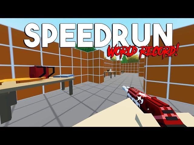 Unturned Tutorial Speedrun 26:16 sec. WORLD RECORD !