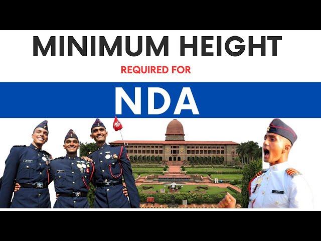 Minimum Height to join NDA | National Defence Academy | Officer After 12th Std