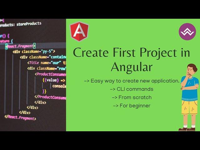 How to create first Angular application | First Angular Project