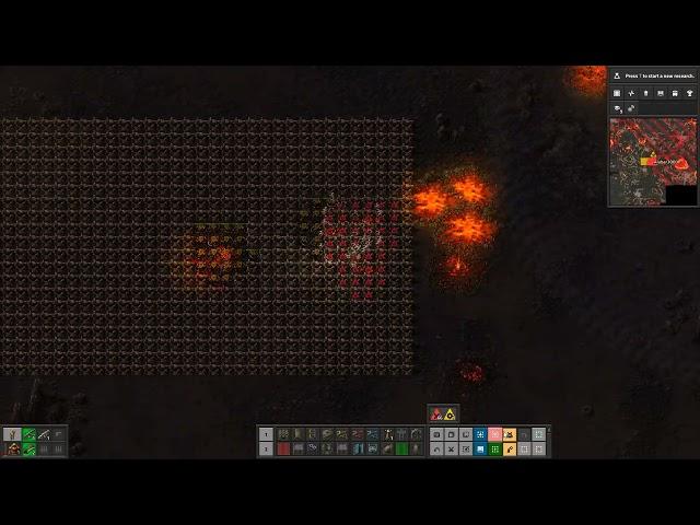 Killing A Big Demolisher with only Gun Turrets - Factorio Space Age