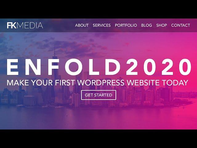 How To Make A Wordpress Website | Enfold Theme Tutorial