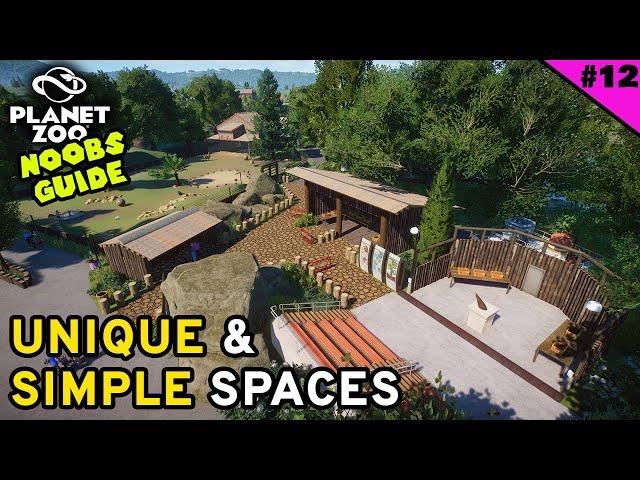 How to Get CREATIVE in Awkward Spaces | Planet Zoo Beginner's Guide