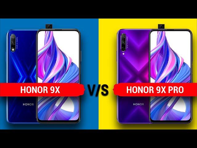 Honor 9X vs Honor 9X Pro || Full Comparison - Display, Camera, Battery, Benchmark & More...