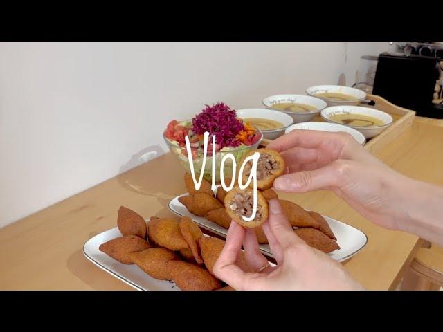 15|Silent Vlog| Stuffed meatballs with my mother's recipe, grocery shopping