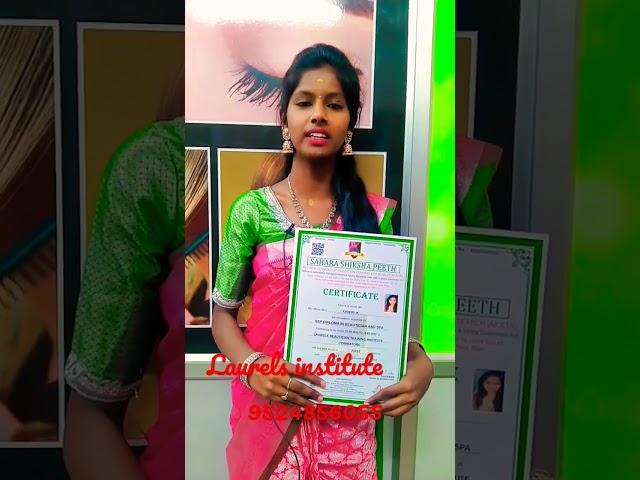 Free beautician course training centre..with central government certificate.... Laurels  9524856055