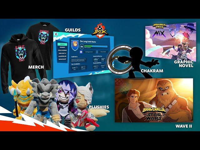 ALL BCX Reveals 2024 | Brawlhalla STAR WARS Event Wave II, Graphic Novel, & More!