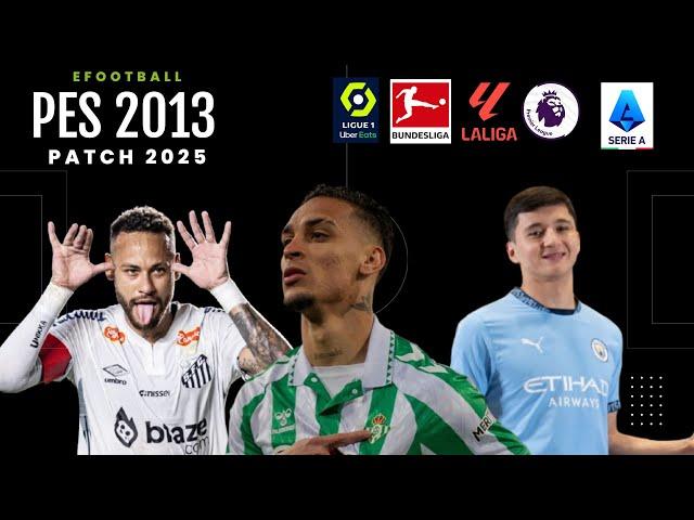 CARA INSTALL PES 2013 UPDATE PATCH 2024/2025 DI LAPTOP ATAU PC | Update Winter Transfer