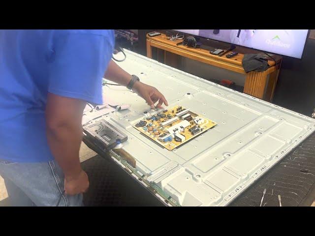 SAMSUNG UN70NU6900F NO VIDEO FLASHING SCREEN FIX WITH PAINTER'S TAPE