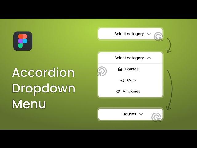 How To Create a Dropdown Menu in Figma!