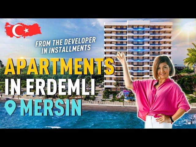 Apartments in Erdemli Mersin. Real estate in Turkey from the developer with installments.