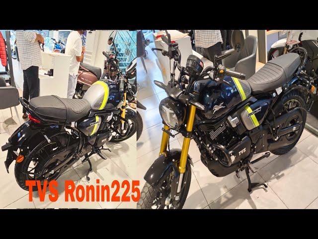 TVS Ronin 225 wow beautiful look is strong