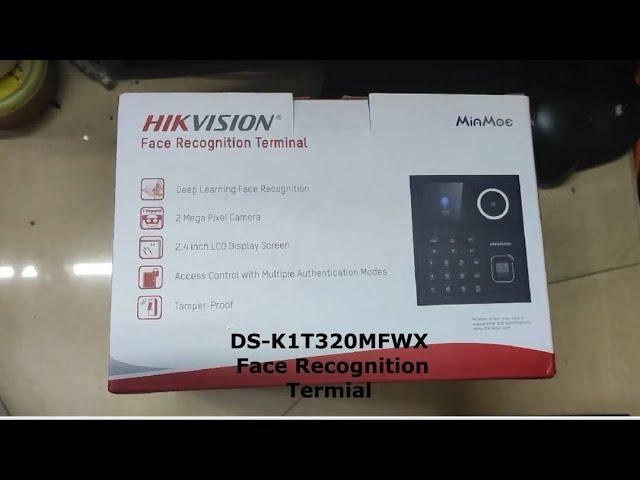 Face Recognition Terminal   Configuration  Set up  DS-K1T320MFWX