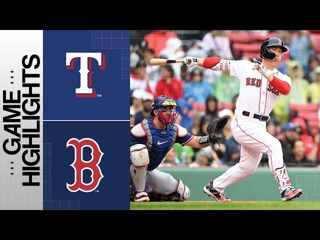 Rangers vs. Red Sox Game Highlights (7/4/23) | MLB Highlights