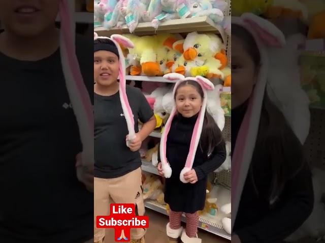 FOUNF POP UP BUNNY EARS AT WALMART #YouTube #Short #YouTubeShorts