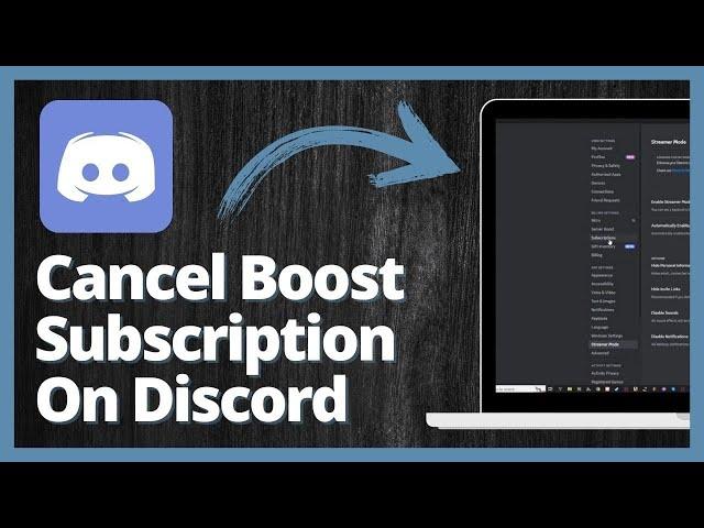 How To Cancel Your Boost Subscription On Discord Step By Step