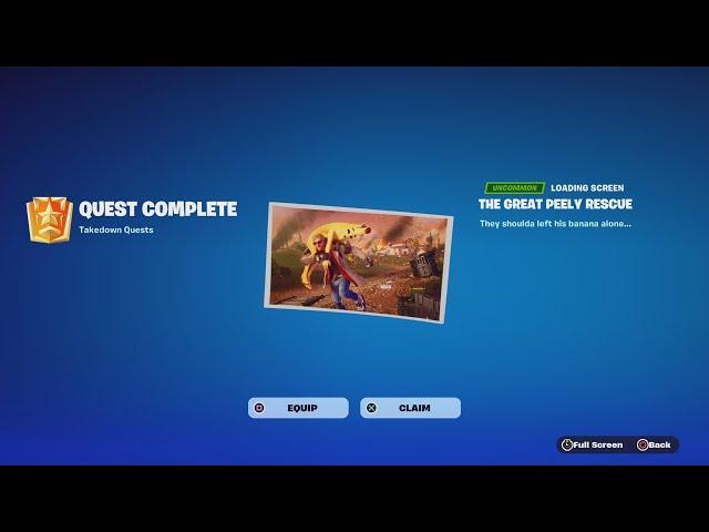 (LIMITED-TIME) Get This FREE Loading Screen In Fortnite NOW, Here's How! (The Great Peely Rescue)