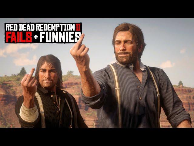 Red Dead Redemption 2 - Fails & Funnies #340