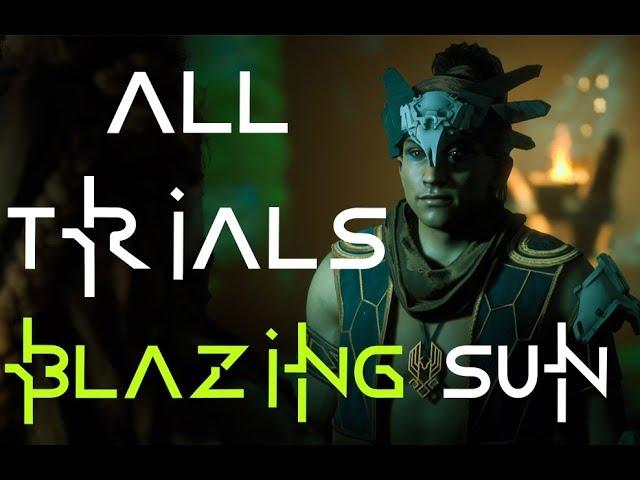 All Hunting Ground Trials (Ultra Hard) | Blazing Sun | Horizon Zero Dawn