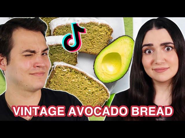 Making Vintage Avocado Bread from TikTok