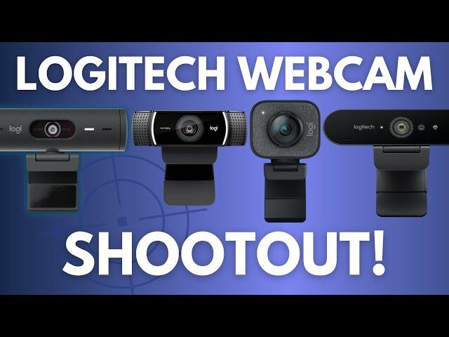 Logitech Webcam Comparison | C920, BRIO 500, StreamCam & BRIO 4K