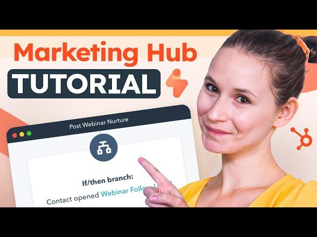 HubSpot Marketing Hub Tutorial For Beginners (2024)