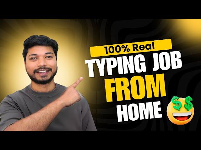 Typing Jobs from Home 2024 | No Coding Skills Required | Remote Work for Freshers & 12th Pass