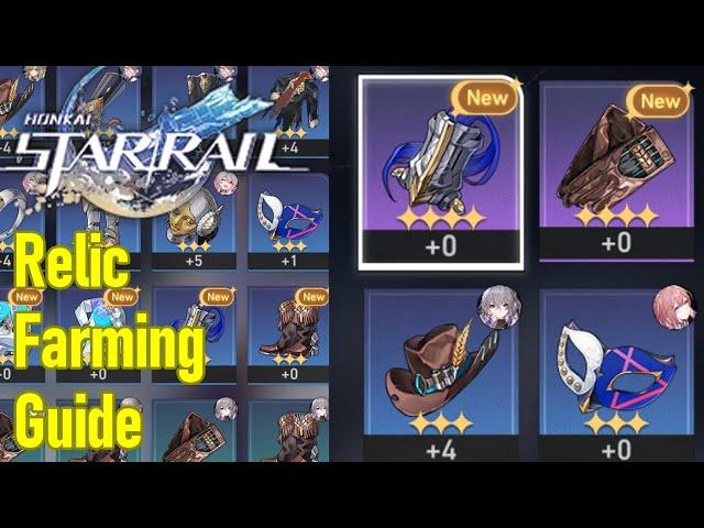 Honkai Star Rail how to get relics, relic farming guide